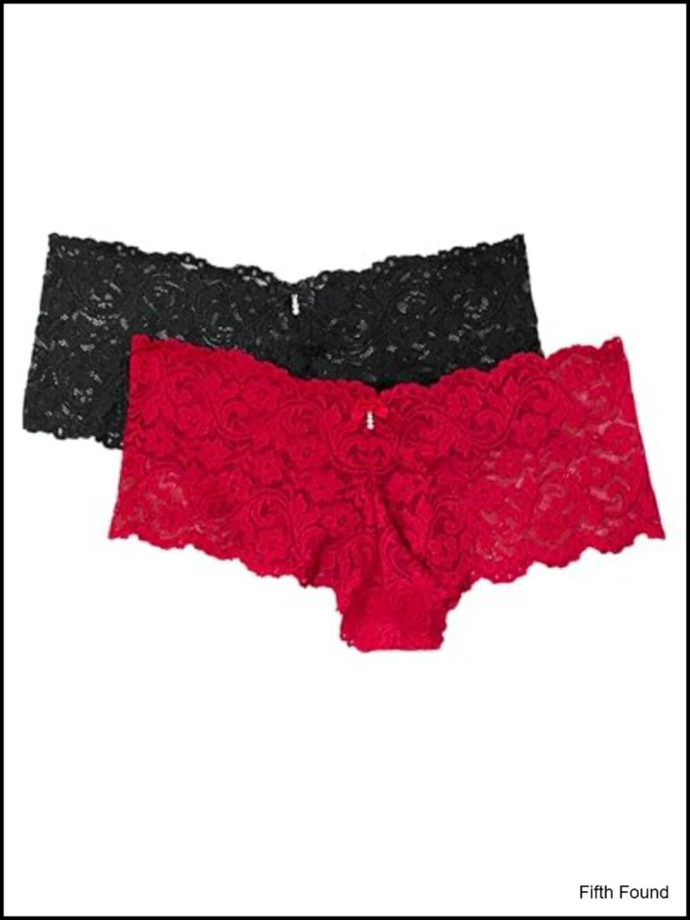 Signature Lace Cheeky Panty Pack of 2 Mid-Rise Boyshort